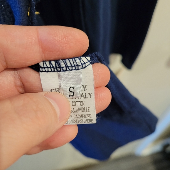 NWT Crossley Blue Shawl Cardigan Sz. S - Picture 5 of 9